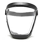 Прозорий щиток захисний лицьовий / Захисна маска пластикова / Маска щиток пилозахисний для обличчя, фото 3