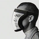 Прозорий щиток захисний лицьовий / Захисна маска пластикова / Маска щиток пилозахисний для обличчя, фото 4