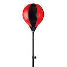 Боксерський набір на стійці 70-110см, з рукавицями та насосом / Дитяча груша на підставці / Підлоговий бокс, фото 4