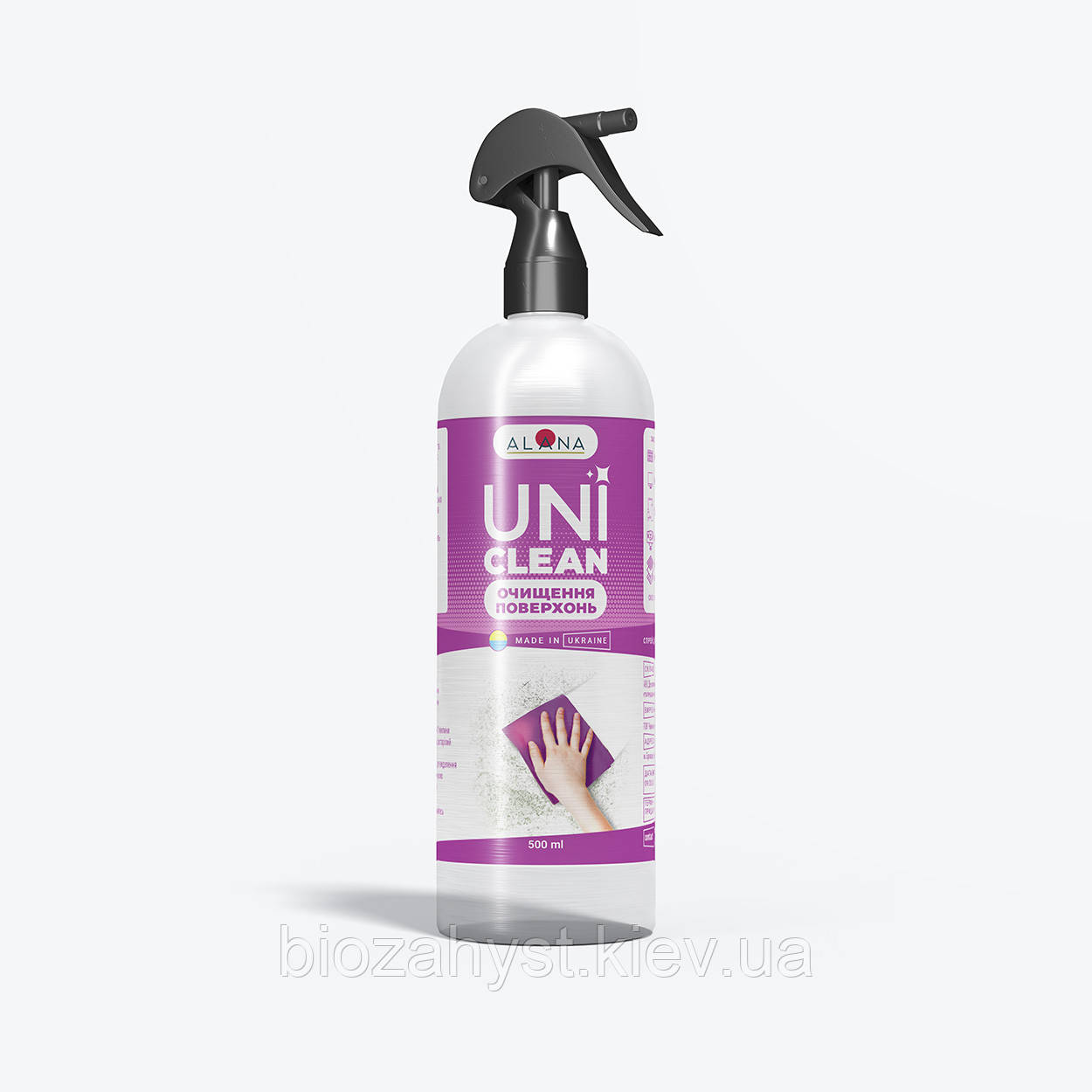 Алана UniClean 500 мл – універсальний засіб для очищення поверхонь, фото 1