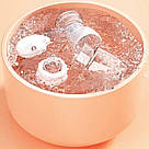 Електричний молоковідсмоктувач із соскою, 150 мл, від USB, Zhibao / Молоковідсмоктувач із пляшечкою / Молоковідсмоктувач двофазний, фото 6