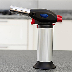 Кондитерський газовий пальник до 1300°C, Turbo Torch OL-600 / Кухонний пальник для карамелізації