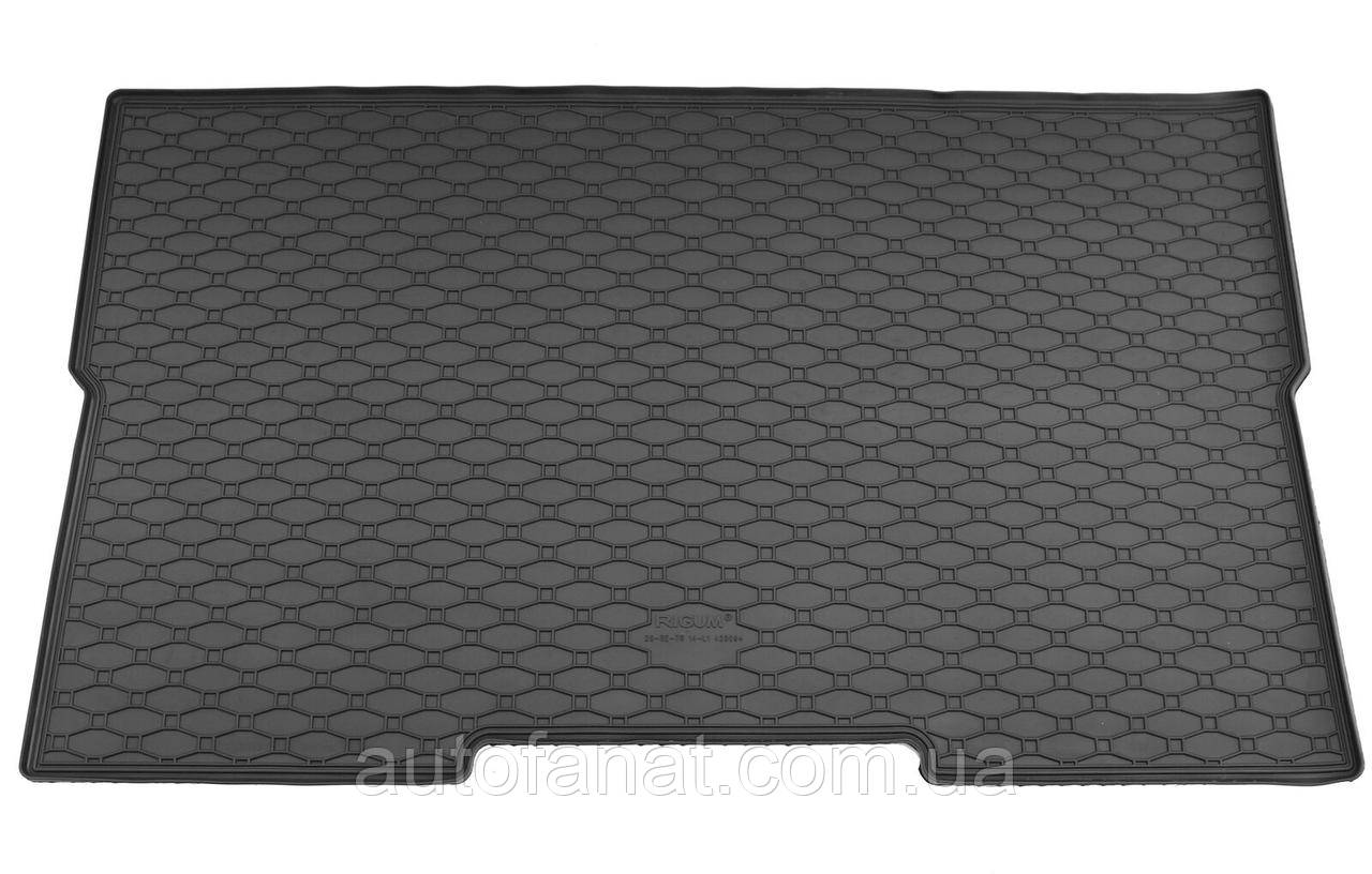 Килимок у багажник Renault Trafic / Opel Vivaro 2014–2019 / Fiat Talento L1, гумовий, модельний, Rigum Чехія (428094), фото 1