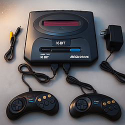 Ігрова консоль з 2 джойстиками для игр 16 бітна, GD-2020 / Ігрова приставка / Ігрова ретро приставка