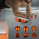 Тренажер-ролик для преса з таймером GT-50 / Автоматичний тренажер колесо / Тренажер для преса, фото 2