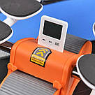 Тренажер-ролик для преса з таймером GT-50 / Автоматичний тренажер колесо / Тренажер для преса, фото 4