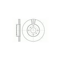Гальмівний диск REMSA 6610.10