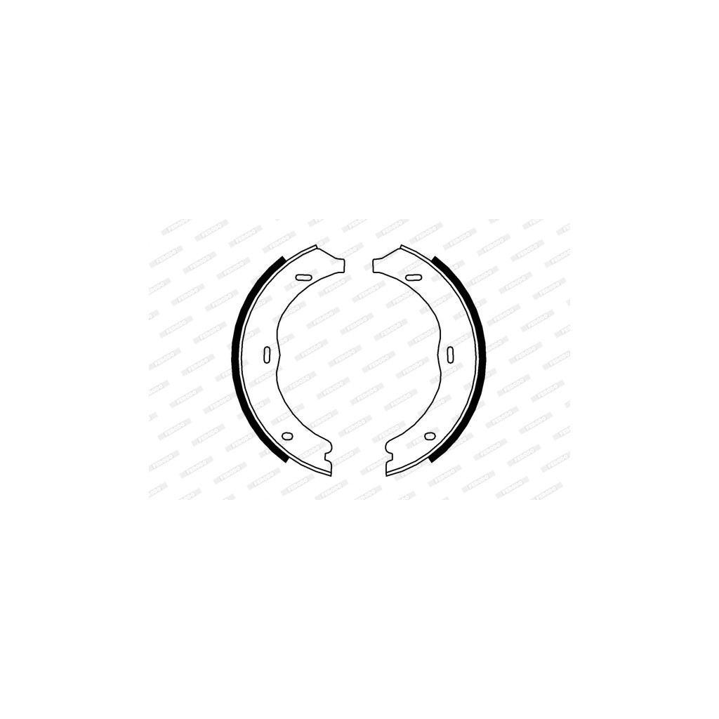 Гальмівні колодки FERODO FSB4003, фото 1