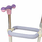 Дитячий самокат із сидінням і батьківською ручкою / Самокат для дітей / Триколісний самокат із бортиком, фото 5