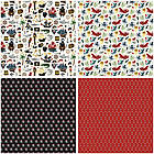 Набір одностороннього паперу 15*15 см 12 аркушів SPK077, фото 4