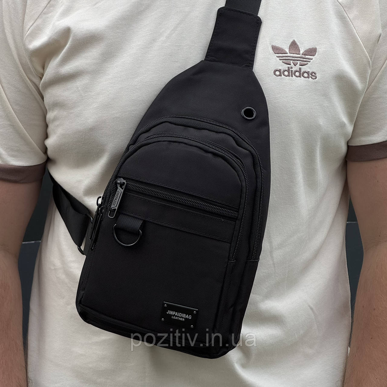 Барсетка через плече чоловіча, Сумка месенджер компактна, фото 1