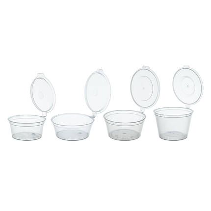 Соусник з відкидною кришкою 50мл. (50шт.), 20уп/ящ., фото 3