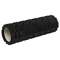 Ролер масажний циліндр (ролик мфр) 30 см Grid Combi Roller FI-3531-BK, Чорний, Розмір (EU) — 1SIZE