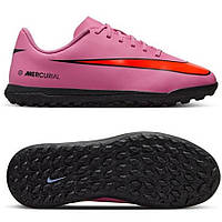 Дитячі сороконіжки JR NIKE Mercurial Vapor 16 Club TF FQ8287-600, Рожевий, Розмір (EU) — 32