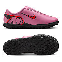 Дитячі сороконіжки Nike Zoom Mercurial Vapor 16 Club TF Junior FQ8291-600, Рожевий, Розмір (EU) — 28.5