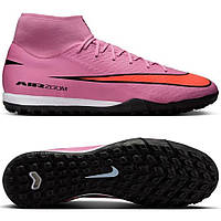 Сороконіжки Nike Mercurial Zoom Superfly 10 Academy TF FQ8331-600, Рожевий, Розмір (EU) — 39