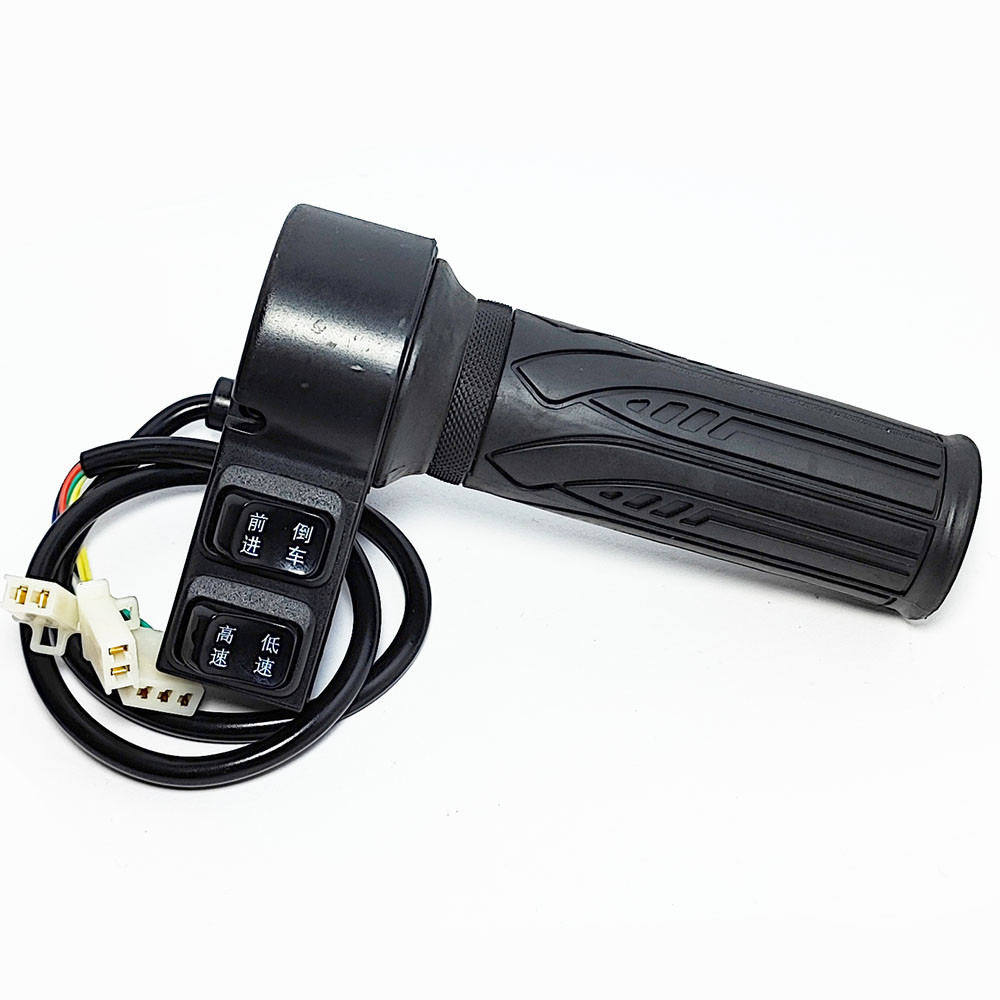 Ручка газу з 2 кнопками на 2 положення 3+2+2 контакту