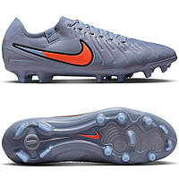 Футбольні бутси Nike Tiempo Legend X Pro FG DV4333-402, Сірий, Розмір (EU) — 40.5