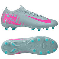 Футбольні бутси Nike Air Zoom Mercurial Vapor 16 Pro AG-Pro FQ8684-301, Блакитний, Розмір (EU) — 39