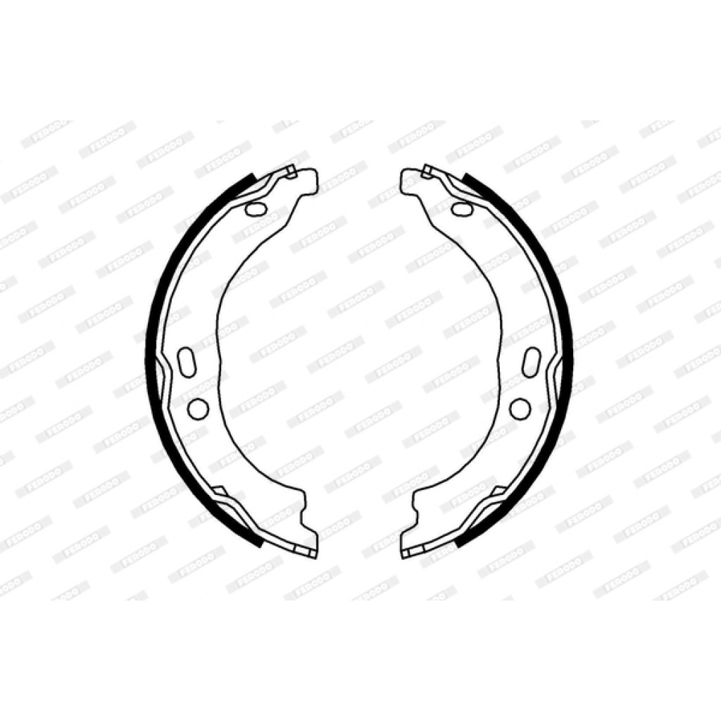 Гальмівні колодки FERODO FSB696