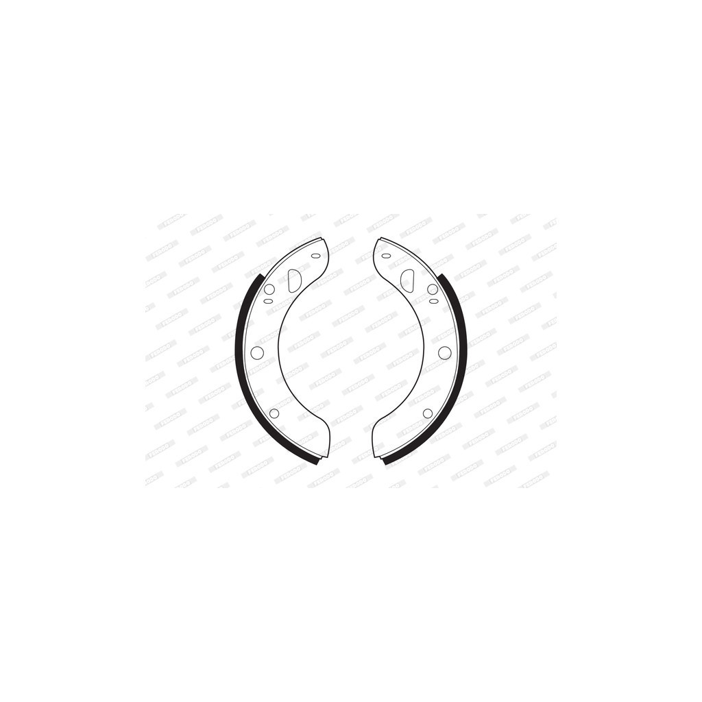 Гальмівні колодки FERODO FSB374R