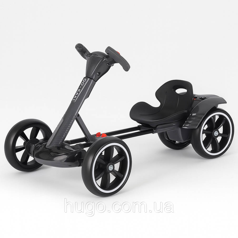 Дитячий електромобіль карт 110x58x60см, до 30 кг, M 6072 / Електрокарт дитячий одномісний, фото 1