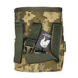 Сумка скидання магазинів, зменшена. Утилітарна мінісумка Піксель, фото 4