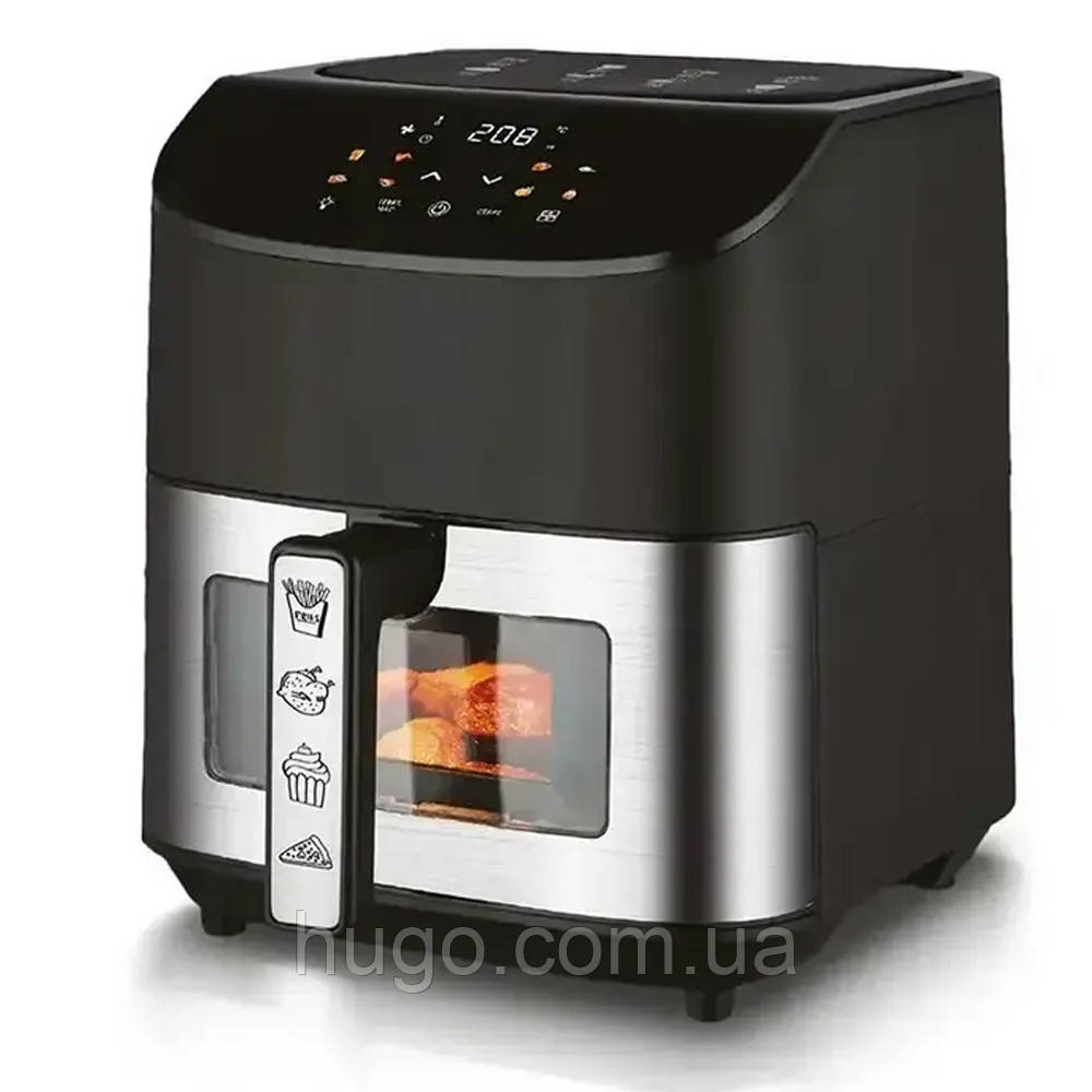 Аерофритниця Hoffmans HM-785, 8л, 2000Вт / Мультипіч /Багатофункціональна фритюрниця / Аерогриль, фото 1