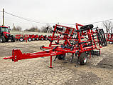Культиватор суцільного обробітку причіпной КПСО-5, ширина 5 м, 5-рядний, з катком, фото 2