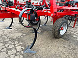 Культиватор суцільного обробітку причіпной КПСО-5, ширина 5 м, 5-рядний, з катком, фото 4