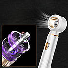 Фен для волосся з іонізацією 800Вт + 2 концентратори, 3 режими, LY-945 / Потужний фен для сушіння волосся, фото 8