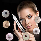 Коагулятор косметичний бездротовий з 5 голками, 300 мАг, 120x20x20 мм, 1368 / Лазерна косметична ручка, фото 6