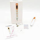 Коагулятор косметичний бездротовий з 5 голками, 300 мАг, 120x20x20 мм, 1368 / Лазерна косметична ручка, фото 10