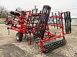 Культиватор суцільного обробітку причіпной КПСО-5, ширина 5 м, 5-рядний, з катком, фото 3