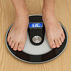 Ваги підлогові до 180 кг, 2021A / Круглі електронні ваги / Ваги електронні / Ваги підлогові / Підлогові ваги, фото 2