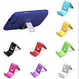 Міні підставка для смартфона алюмінієва • Універсальний тримач • Стильний аксесуар для iPhone/Samsung, фото 7