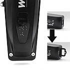 Машинка для стриження + 8 насадок, 7500 об./хв, з USB, NG-125, Чорний/Акумуляторний тример для волосся, фото 9