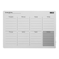 @Планер настінний магнітний на тиждень лінований А3 425х305х005 см
