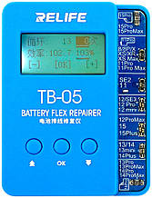 Програматор RELIFE TB-05 V9.0 для скидання циклів і відсотка зношеності акумулятора iPhone 8 -15 Pro Max
