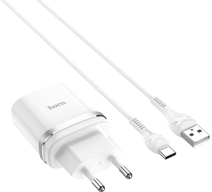 МЗП Hoco C12Q Type-C 18W/3A/QC3.0 white