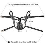 Маска-намордник, маска для рольових ігор Rebellion Reign Howl Pup Lovetoy двоколірний дизайн, фото 2