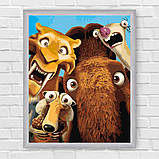 Картина за номерами Льодовиковий період 40*50 см Орігамі LW 3512, фото 9