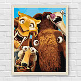 Картина за номерами Льодовиковий період 40*50 см Орігамі LW 3512, фото 10