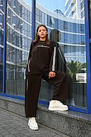 Костюм підлітковий двійка на дівчинку оверсайз гурт роздріб дроп 23059