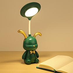 Світильник настільний від мережі, 30х15 см, 521B / Мультяшна настільна лампа / Лампа-нічник для дітей