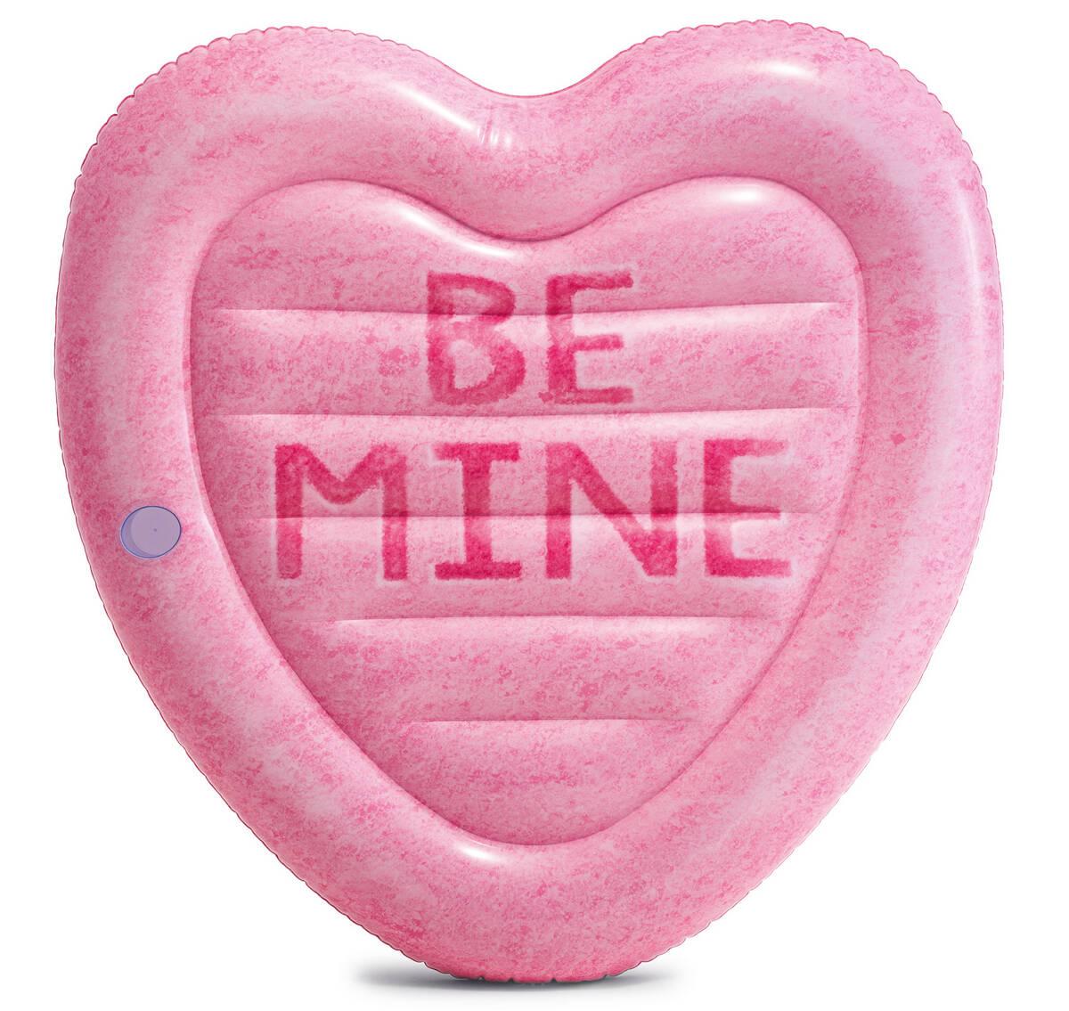 Плотик "Серце", 145*142 см, ремкомплект, кор. 31*27*8см, INTEX (6шт), фото 1