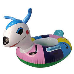 Дитячий надувний круг-крісло 60х46см / Круг надувний для дітей / Круг для плавання