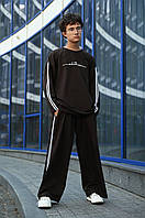 Костюм підлітковий двійка на хлопчика оверсайз гурт роздріб дроп 23059