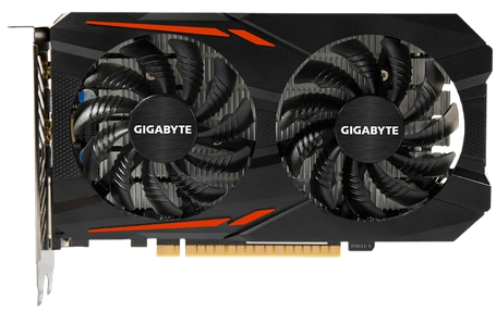 Відеокарта GeForce GTX 1050 Ti 4GB Gigabyte OC (GV-N105TOC-4GD) Б/В, фото 2