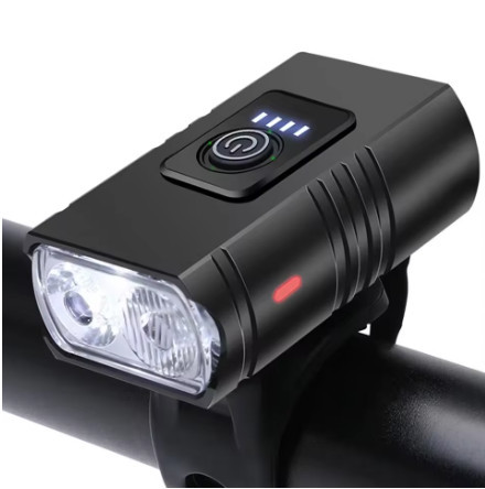 LED ліхтарик передній для велосипеда (на акумуляторах)., фото 1